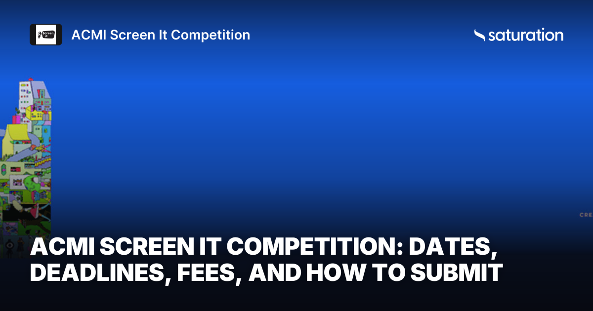 ACMI Screen It Competition share card