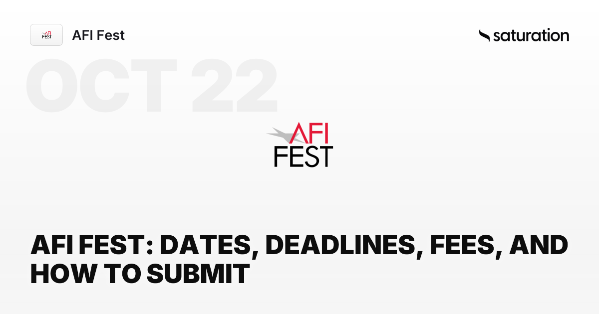 AFI Fest share card