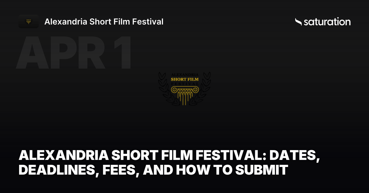Alexandria Short Film Festival share card