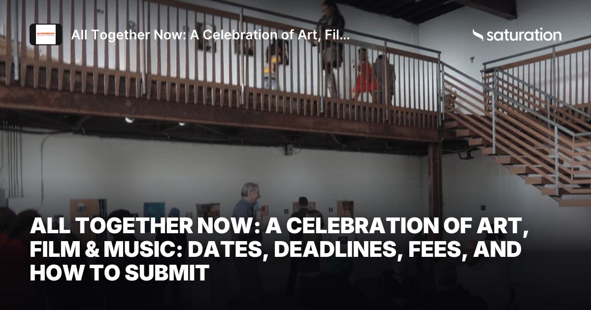 All Together Now: A Celebration of Art, Film & Music share card