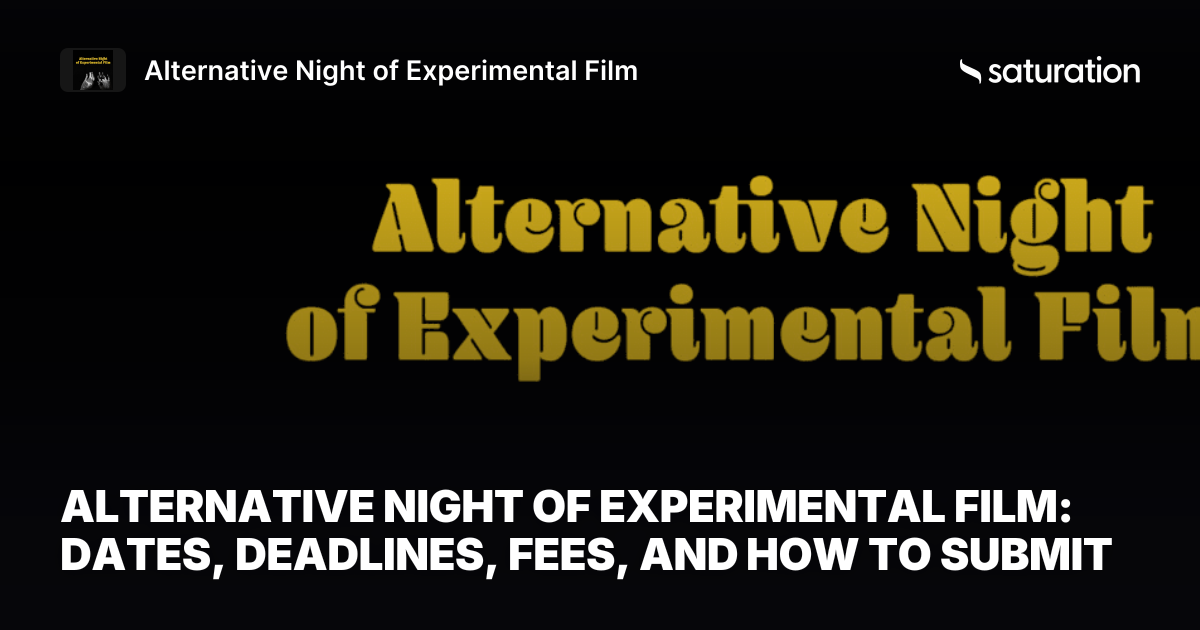 Alternative Night of Experimental Film share card