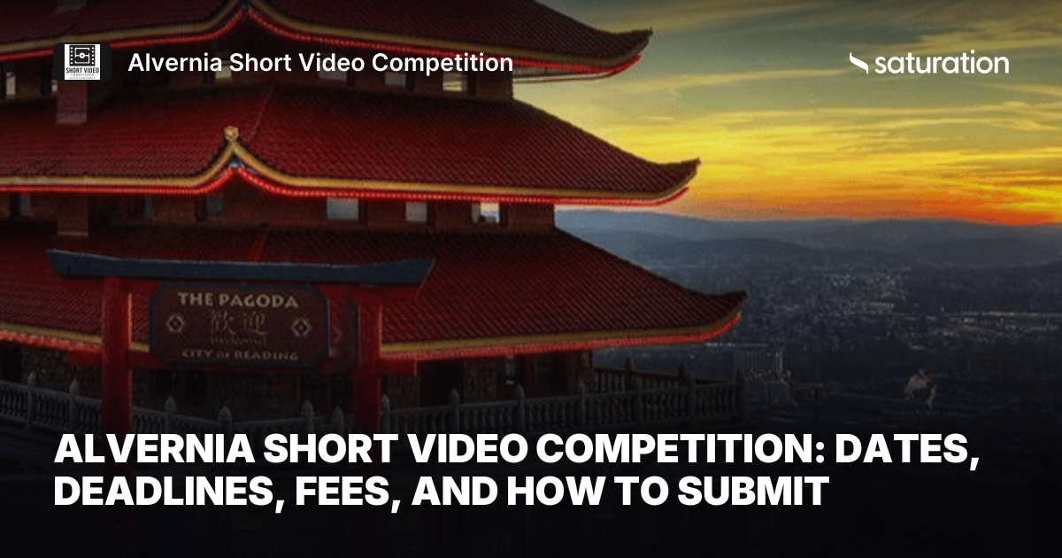 Alvernia Short Video Competition share card