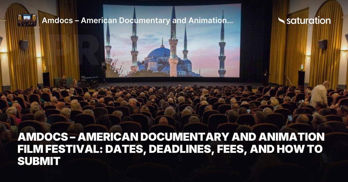 Amdocs – American Documentary and Animation Film Festival share card