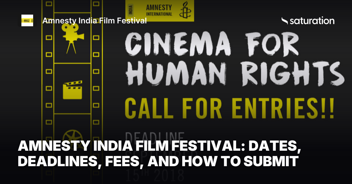 Amnesty India Film Festival share card