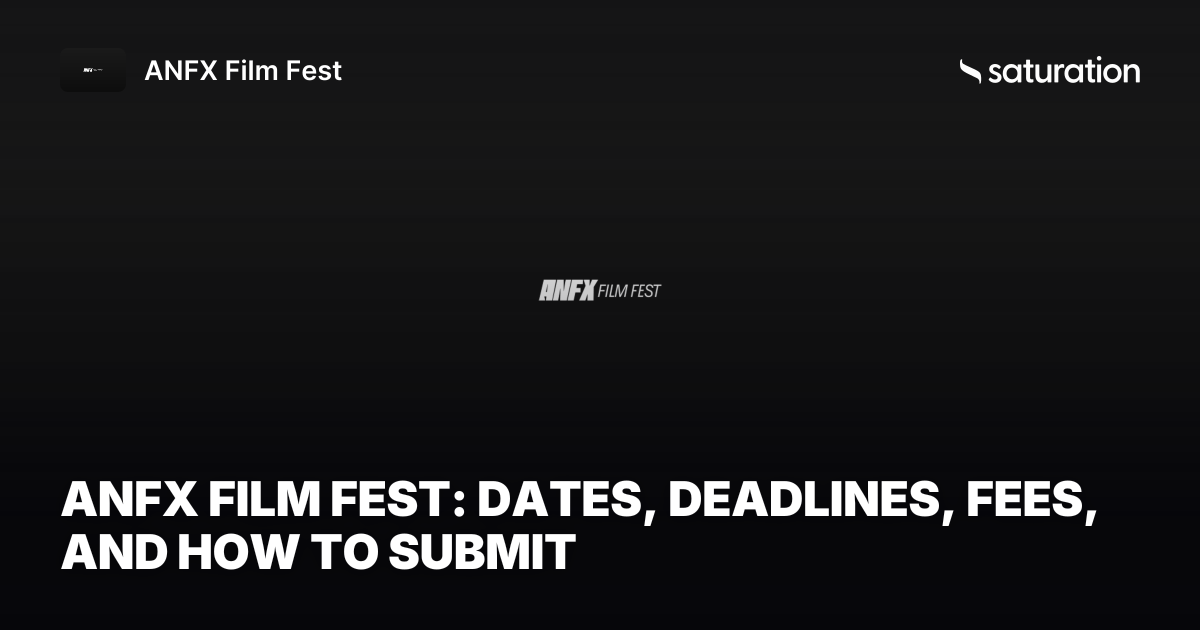 ANFX Film Fest share card