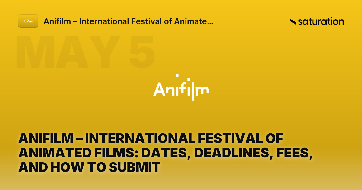 Anifilm – International Festival of Animated Films share card
