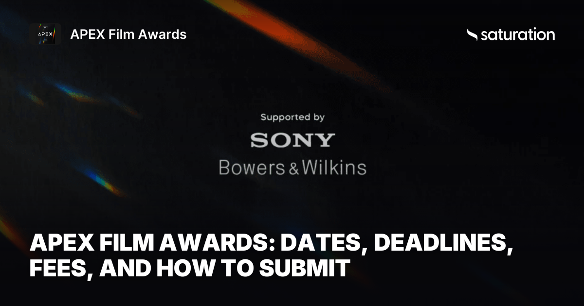 APEX Film Awards share card