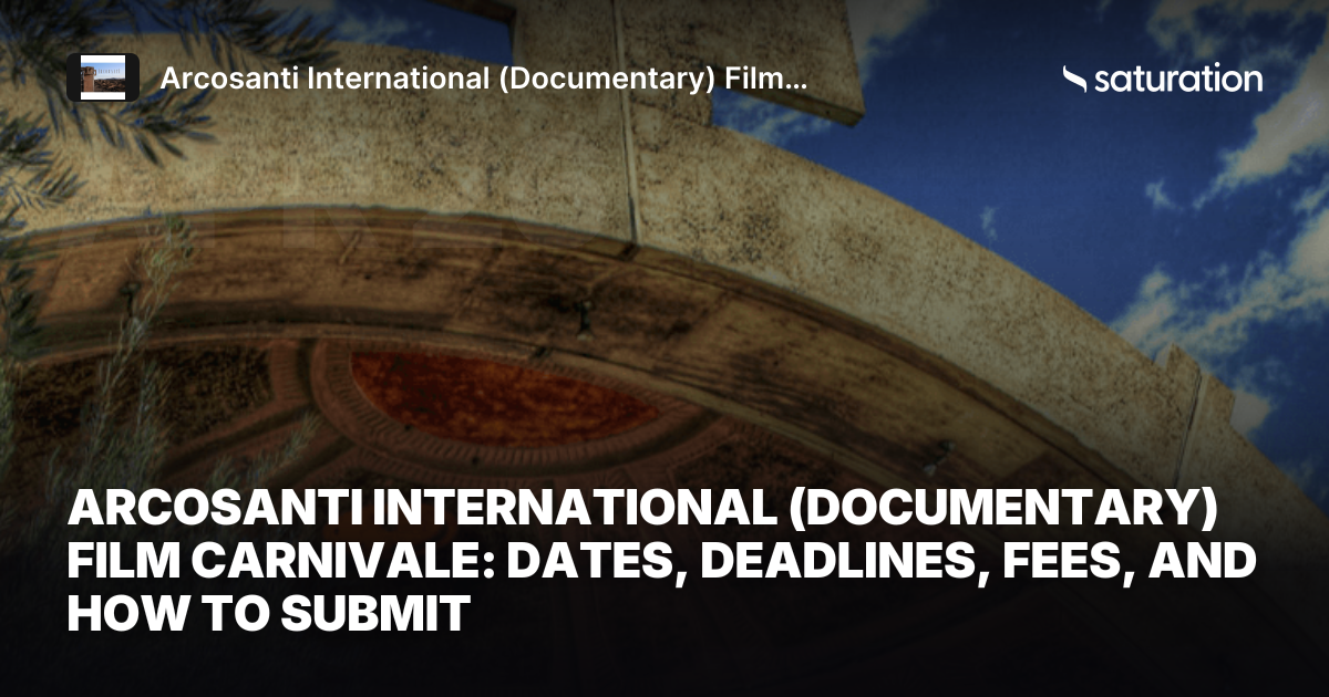 Arcosanti International (Documentary) Film Carnivale share card