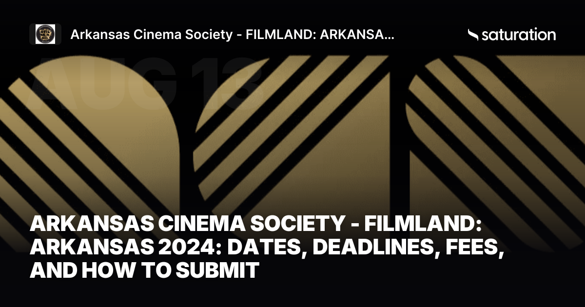 Arkansas Cinema Society - FILMLAND: ARKANSAS 2024 share card