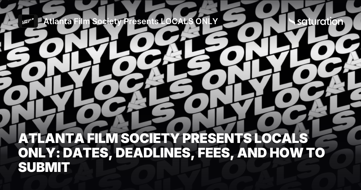 Atlanta Film Society Presents LOCALS ONLY share card