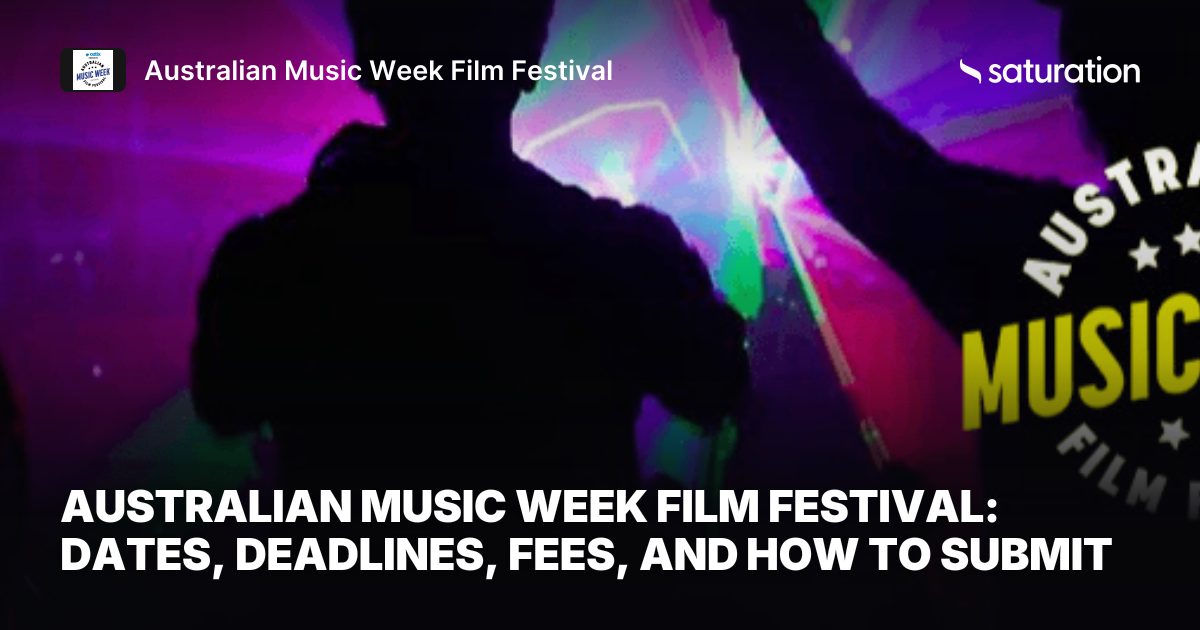 Australian Music Week Film Festival share card