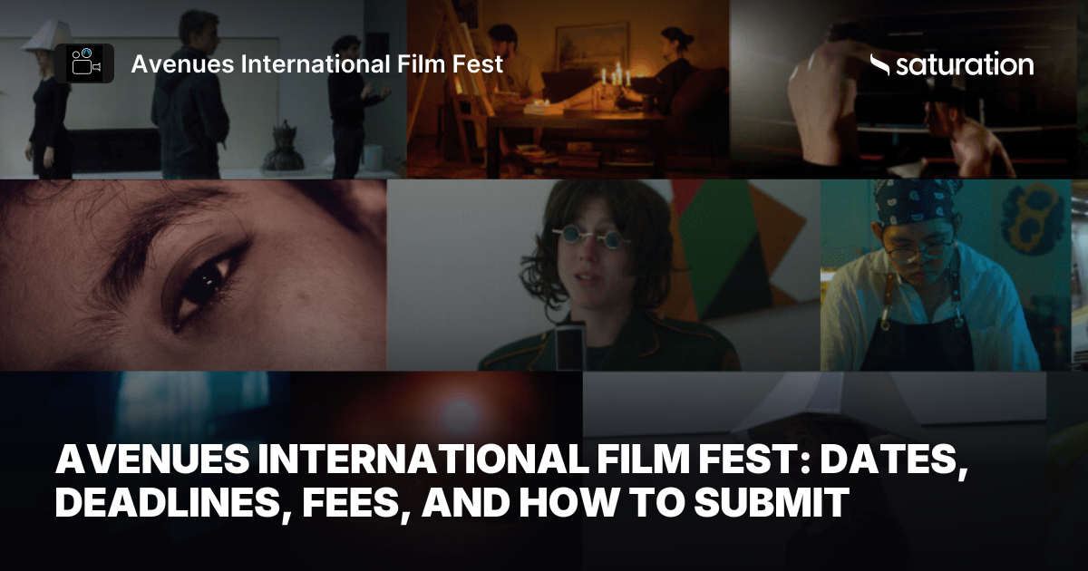 Avenues International Film Fest share card