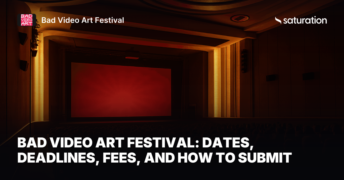 Bad Video Art Festival share card