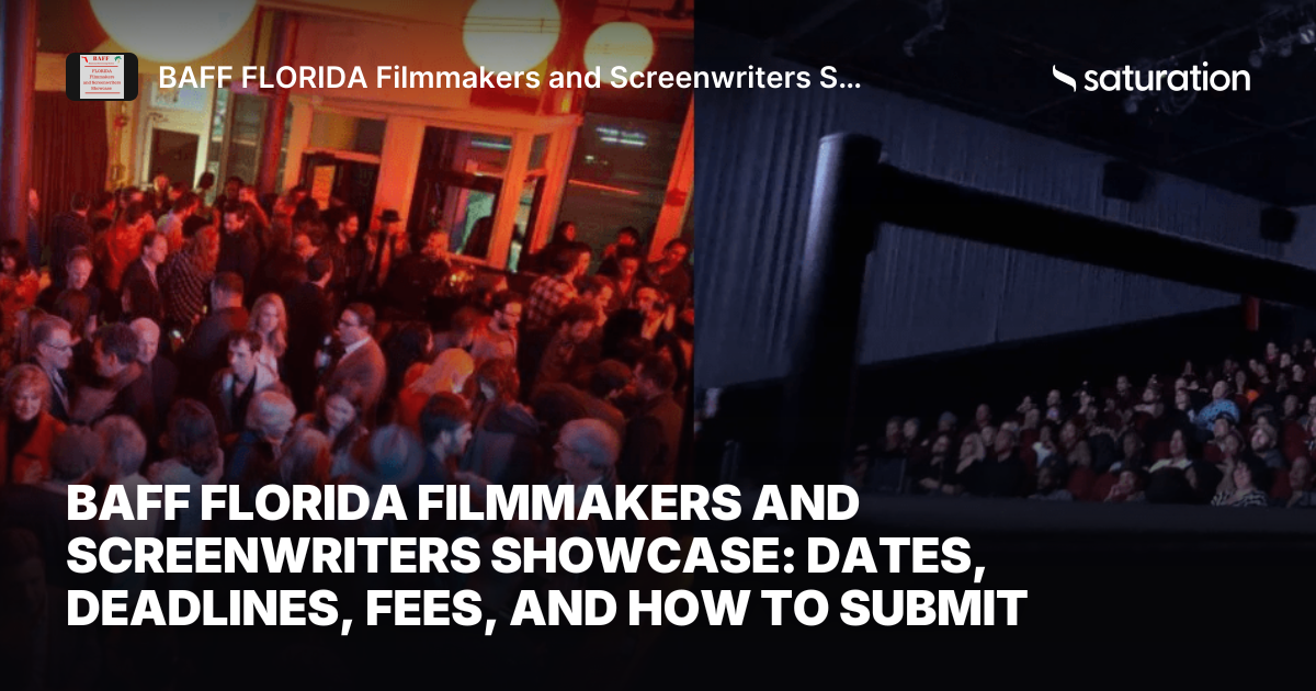 BAFF FLORIDA Filmmakers and Screenwriters Showcase share card
