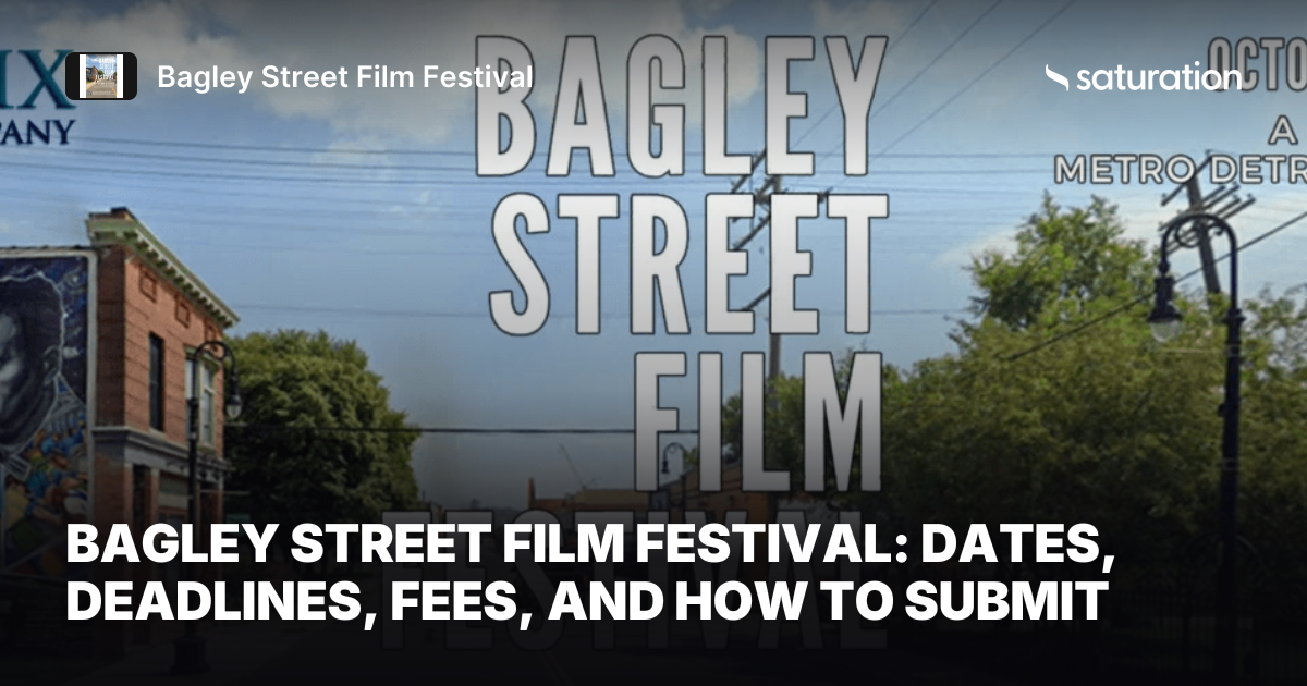 Bagley Street Film Festival share card