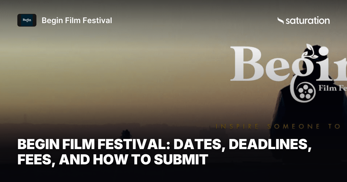Begin Film Festival share card