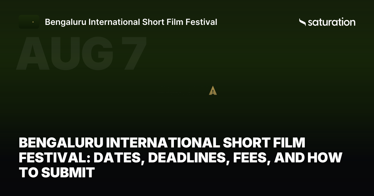 Bengaluru International Short Film Festival share card