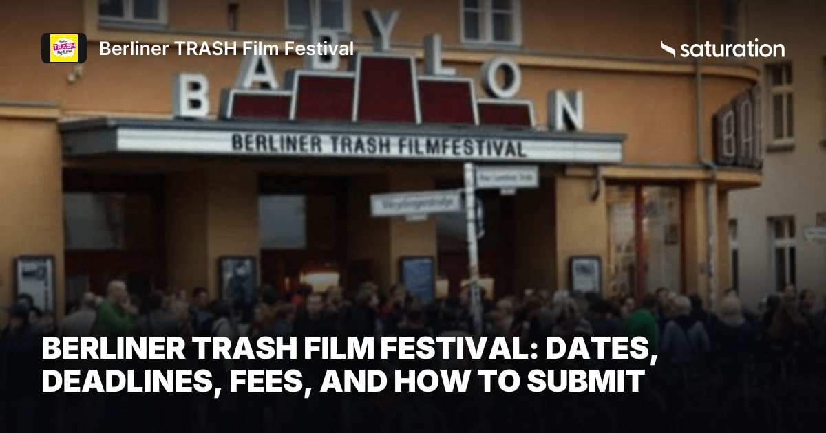 Berliner TRASH Film Festival share card
