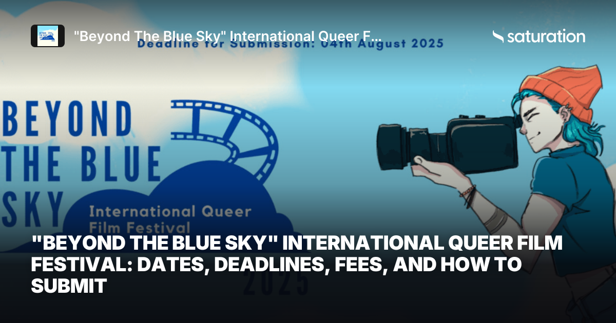 "Beyond The Blue Sky" International Queer Film Festival share card