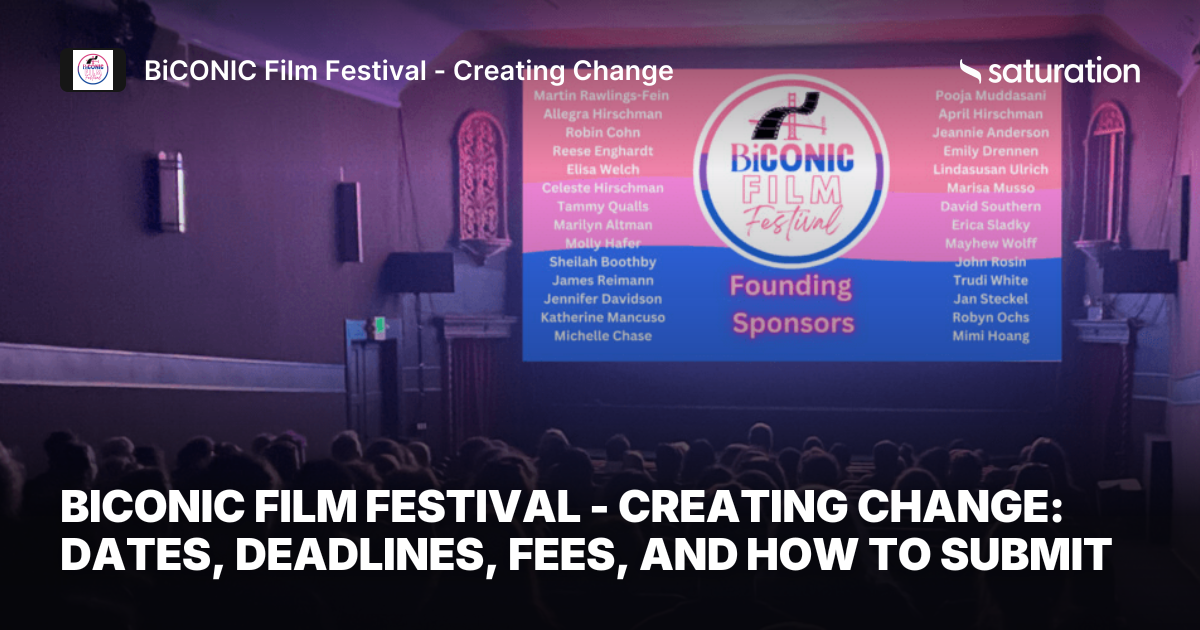 BiCONIC Film Festival - Creating Change share card