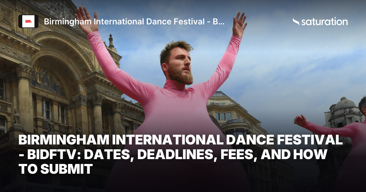Birmingham International Dance Festival - BIDFTV share card
