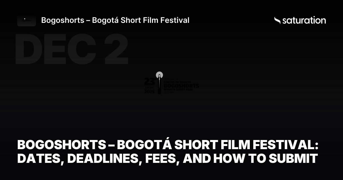 Bogoshorts – Bogotá Short Film Festival share card