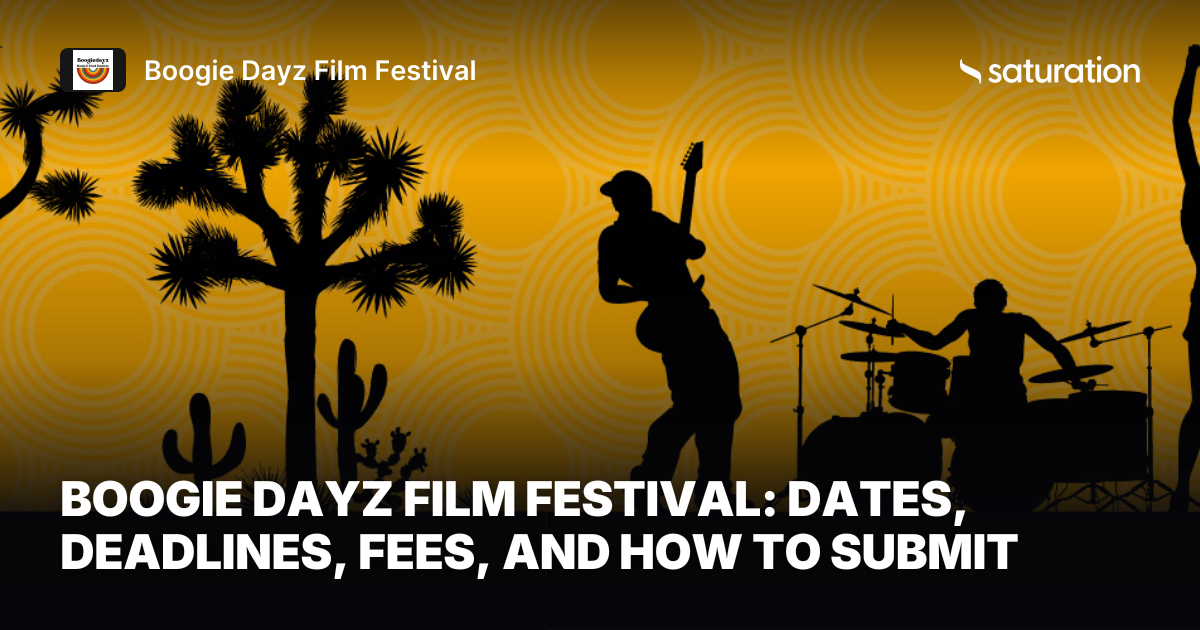 Boogie Dayz Film Festival share card