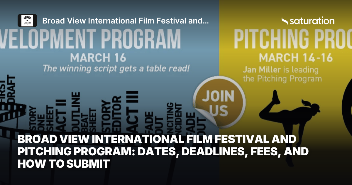 Broad View International Film Festival and Pitching Program share card
