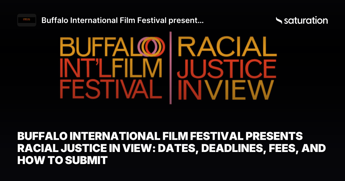 Buffalo International Film Festival presents Racial Justice in View share card