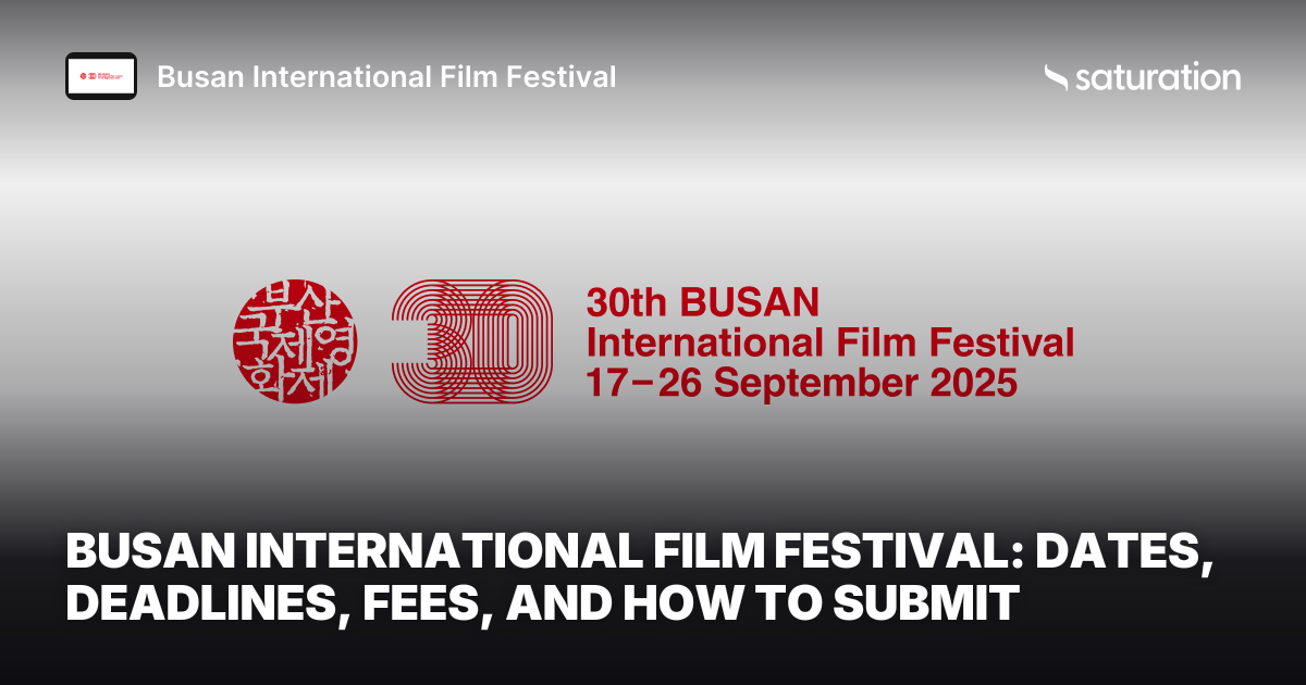 Busan International Film Festival share card