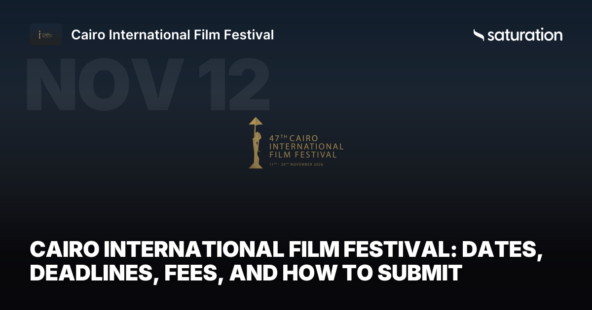Cairo International Film Festival share card