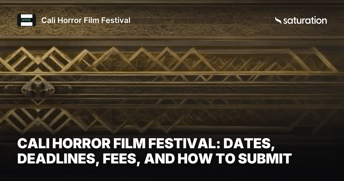 Cali Horror Film Festival share card