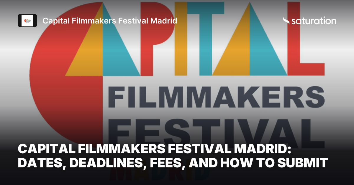 Capital Filmmakers Festival Madrid share card