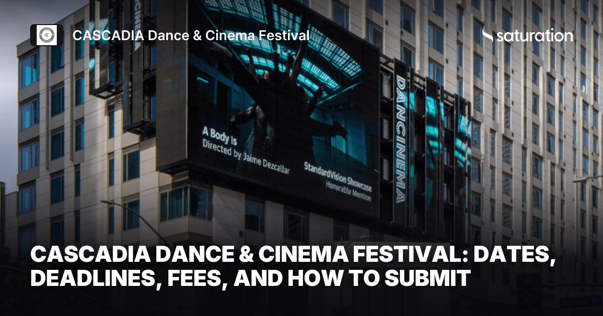 CASCADIA Dance & Cinema Festival share card