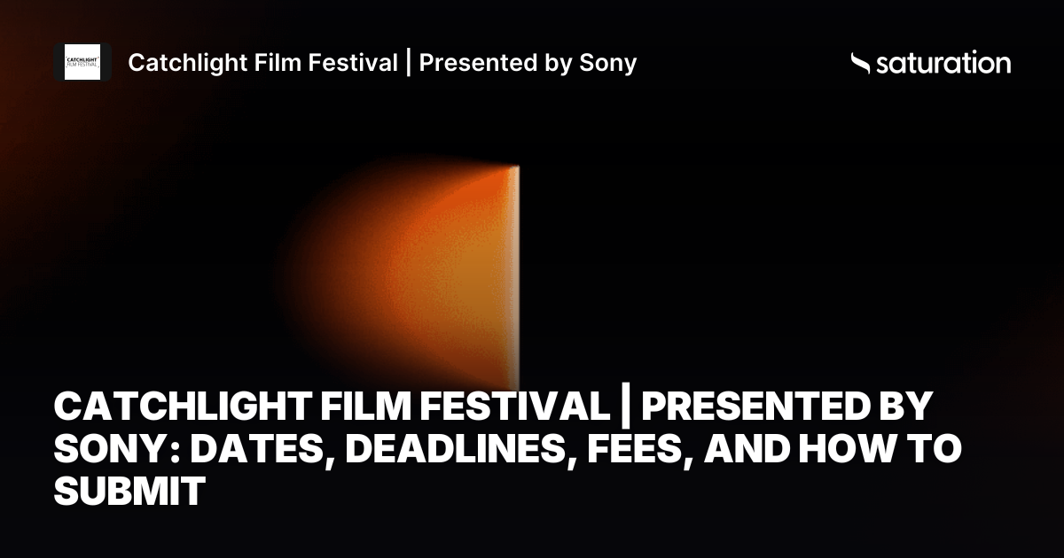 Catchlight Film Festival | Presented by Sony share card