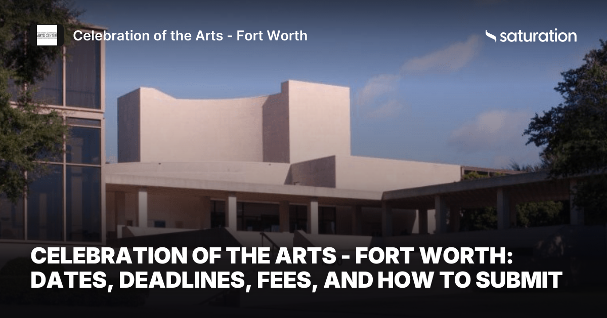 Celebration of the Arts - Fort Worth share card