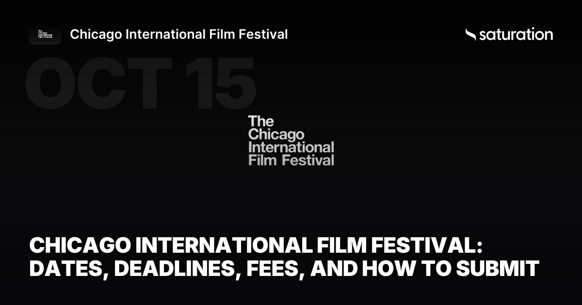 Chicago International Film Festival share card