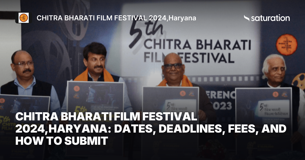 CHITRA BHARATI FILM FESTIVAL 2024,Haryana share card