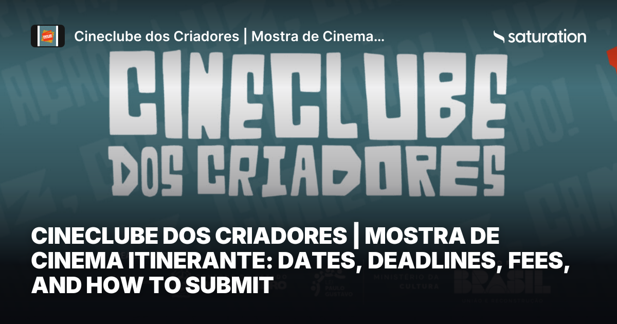 Cineclube dos Criadores | Mostra de Cinema Itinerante share card