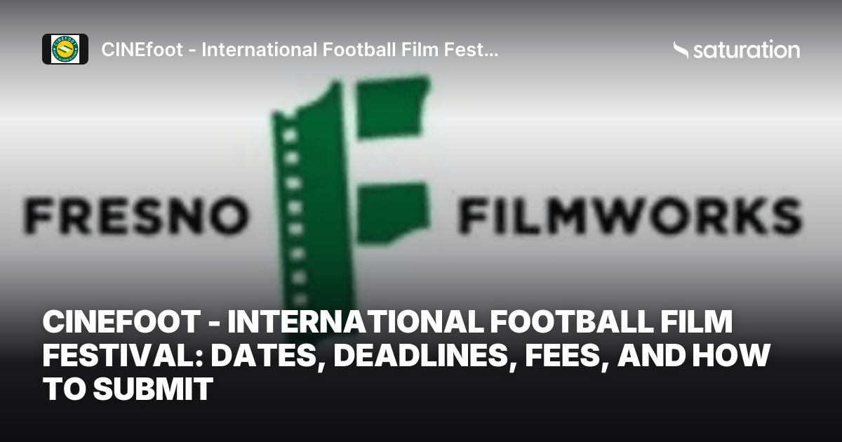 CINEfoot - International Football Film Festival share card