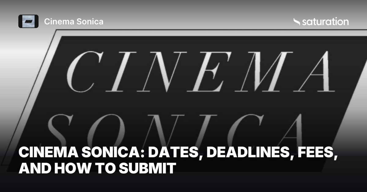 Cinema Sonica share card