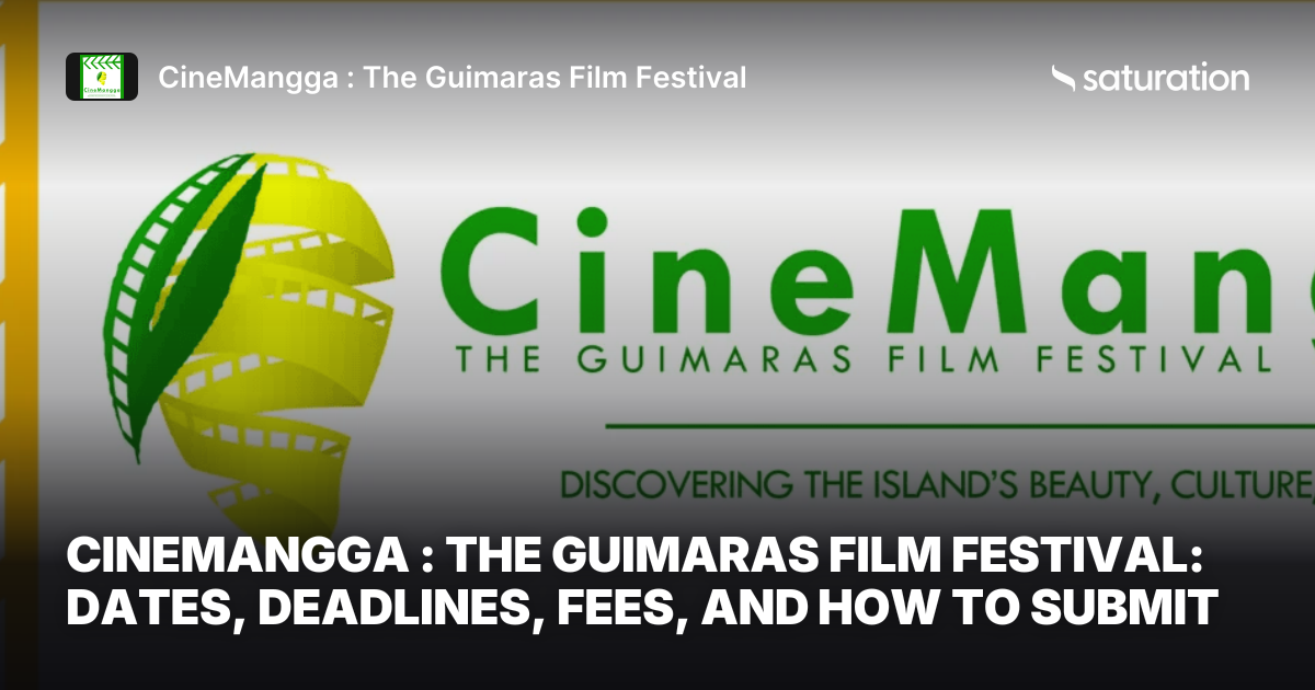 CineMangga : The Guimaras Film Festival share card
