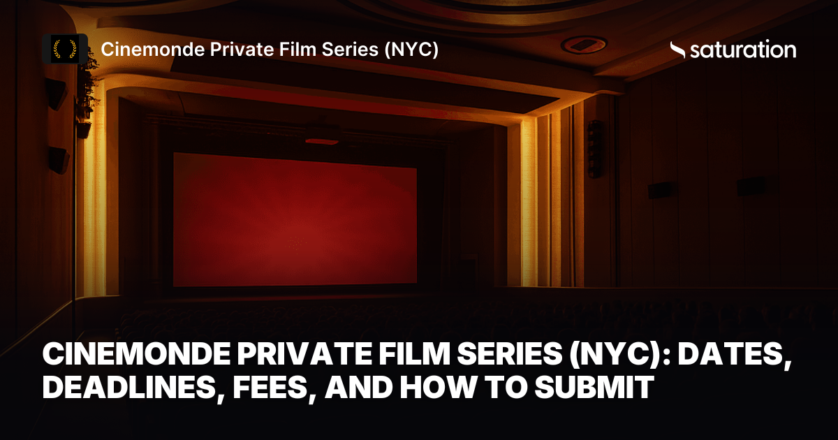 Cinemonde Private Film Series (NYC) share card