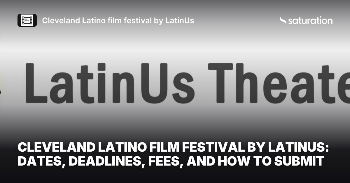 Cleveland Latino film festival by LatinUs share card