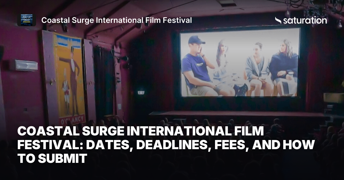 Coastal Surge International Film Festival share card