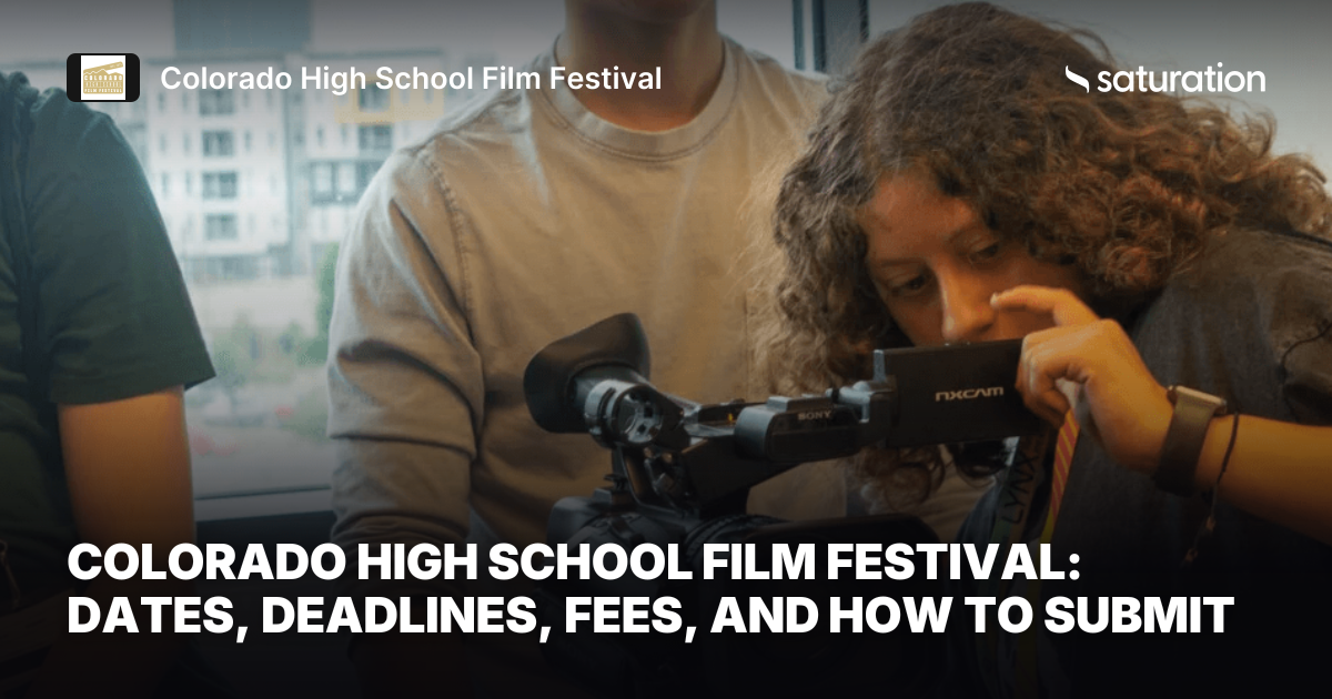 Colorado High School Film Festival share card
