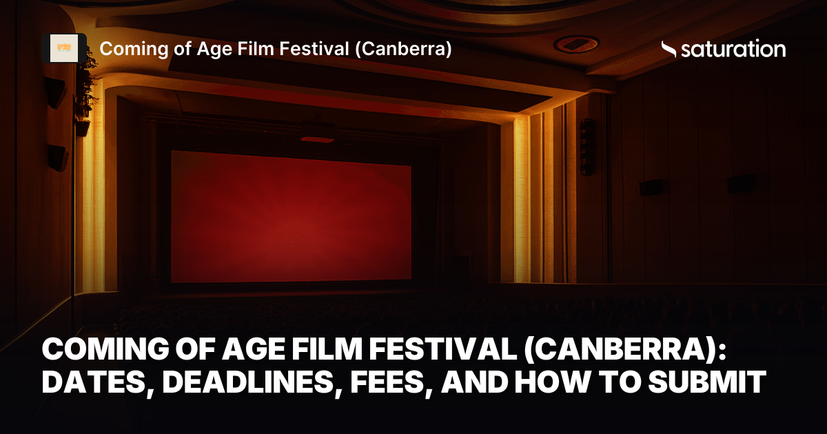 Coming of Age Film Festival (Canberra) share card