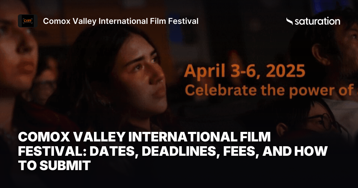 Comox Valley International Film Festival share card