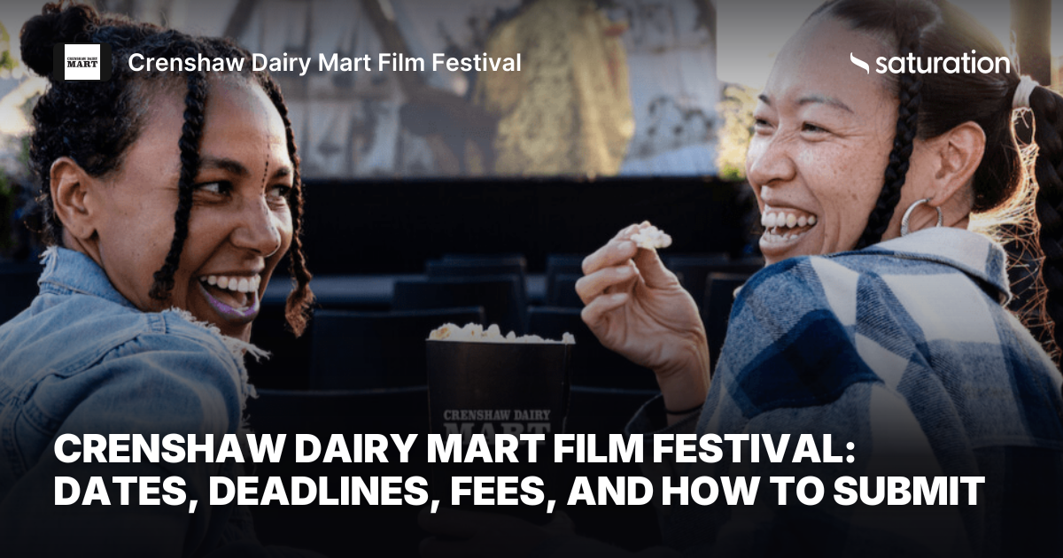 Crenshaw Dairy Mart Film Festival share card