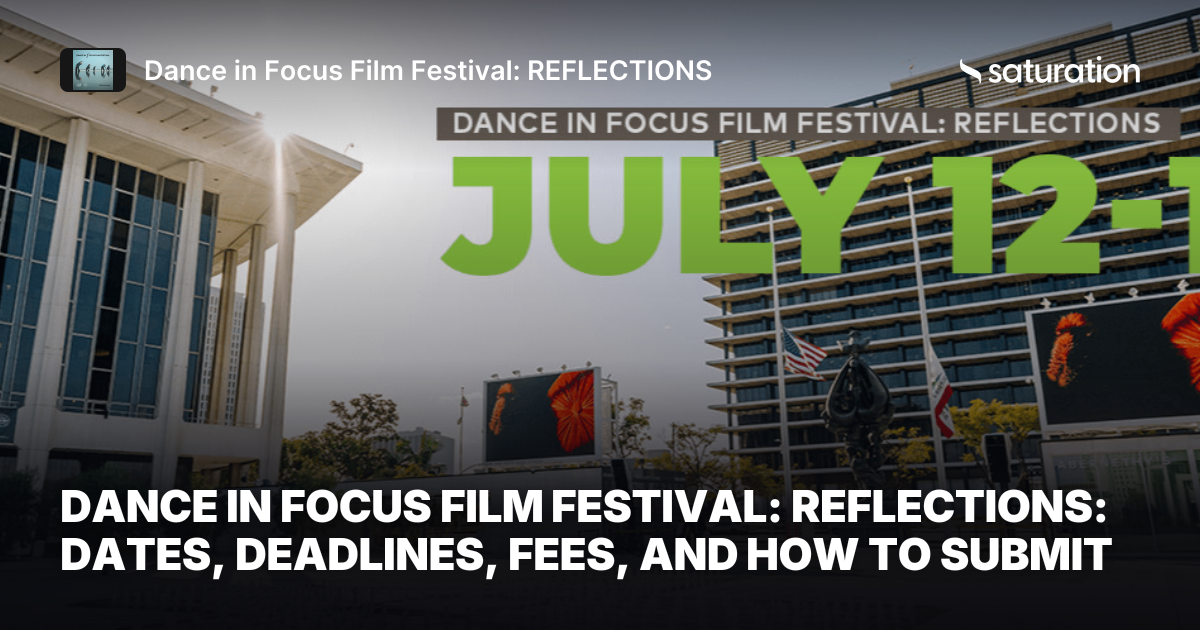 Dance in Focus Film Festival: REFLECTIONS share card